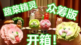 他给的实在太多了 蔬菜精灵众筹版 盲盒开箱！点赞过300送菜狗明信片！