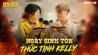 NGÀY SINH TỒN #3: THỨC TỈNH KELLY | LÊ BẢO x TUẤN MÕ x LÊ BỐNG | GARENA FREE FIRE