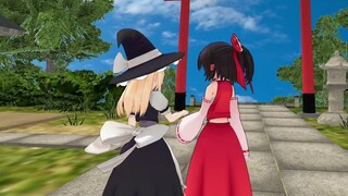 [MMD] Marisa Reimu | Oriental project