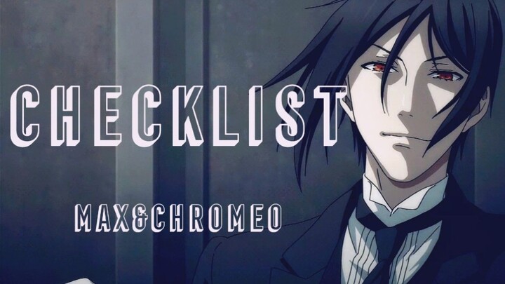 [คลิปอนิเมะ] Checklist|Sebas-chan♥2022 จะไม่ลืมคนหล่อ! ! !