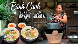 CÔ BA MIỀN TÂY ✅ BÁNH CANH BỘT XẮT CÁ LÓC ĐỒNG