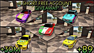 [🔴Short Free Account Giveaway#89] [ Chrome Cars+Rare Design ] Car Parking Multiplayer 4.7.4