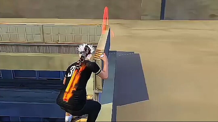 top global prank gojo jujutsu kaisen free fire #ff #freefire #roblox #fishit #RamadanwithYoutube