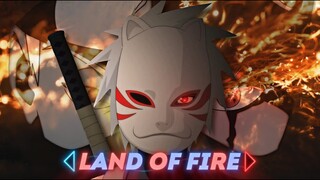 「Land Of Fire💙🔥」| Kakashi Hatake「AMV/EDIT」4K