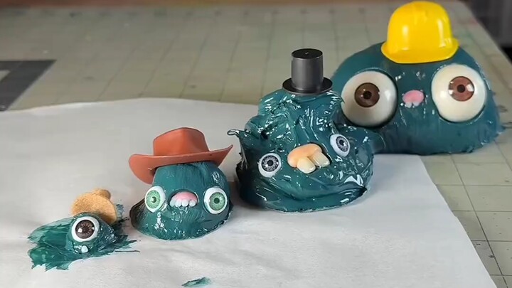 DIY Creative Matryoshka Monster with Acrylic Paint