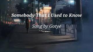 Somebody That I Use To know