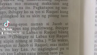 Pang Araw Araw na Talata.                           Genesis 29:28-30