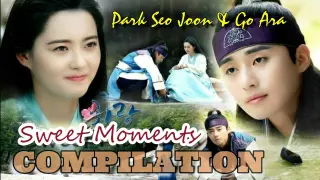 Park Seo joon & Go Ara | Sweet Moments | COMPILATION