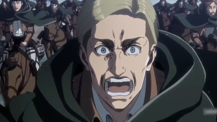 [Learn English by watching Giants] English version of the famous scene of Captain Erwin charging and