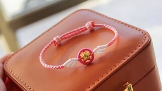 Gelang ajaib Cardcaptor Sakura lucu sekali ~ video tutorial untuk pemula tentang cara mengepangnya