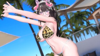 🫧Catch a Longnai🫧Summer beach leopard print🌊