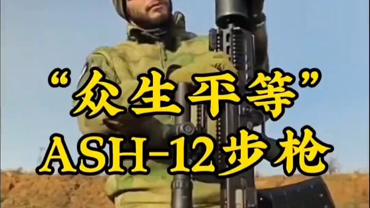 Semua makhluk hidup setara—Senapan ASH-12