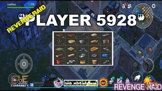 "PLAYER 5928"  base raided using tanning rack /REVENGE RAID/need 1-C4  - Last Day On Earth: Survival