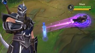 Wild Rift: New Champion Shen (Tank/Support) Gameplay