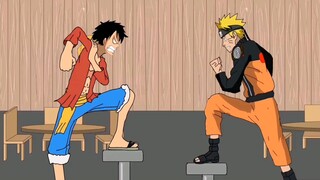 ANO ANG MANGYAYARI PAG NAGKITA SI NARUTO AT LUFFY? | PINOY FUNNY DUB