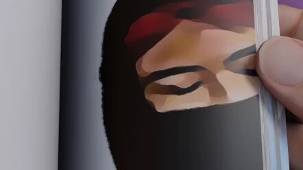 创意手翻书:坑完妈又坑爹，高启强老婆陈书婷一巴掌教训儿子 ，狂飙 手翻书 创意