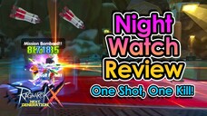 [ROX] NIGHT WATCH REVIEW: The One-Shot King! DOMINATES PvE!? | King Spade