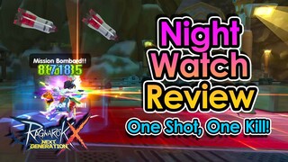 [ROX] NIGHT WATCH REVIEW: The One-Shot King! DOMINATES PvE!? | King Spade