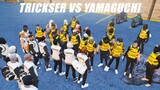 BIG WAR 25 VS 20 - TRICKSTER VS YAMAGUCHI ! GTA V ROLEPLAY