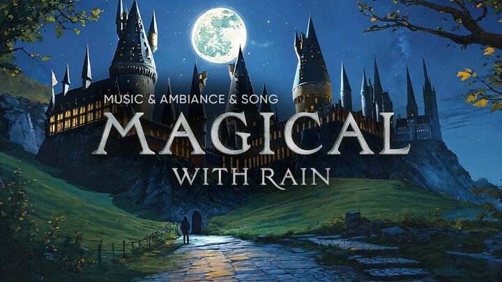 🌟 Magical Music with Rain | Relaxing and Focus Music & Ambience for Journeying to Ancient Realms 🎶