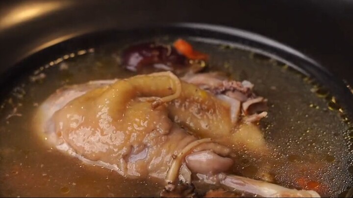 Gà hầm thuốc Bắc siêu ngon bổ dưỡng #amthuc