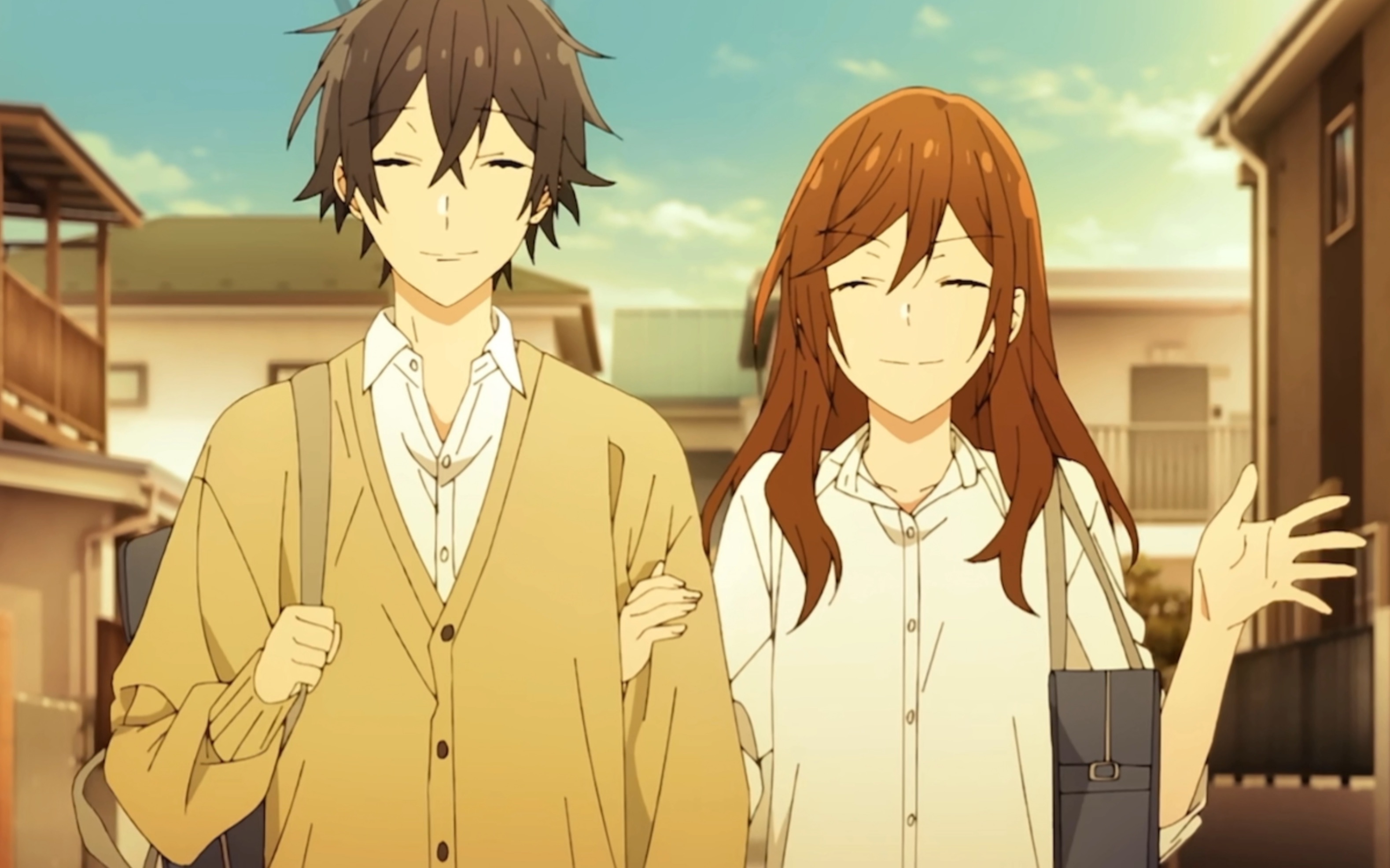 Hori Don't know Miyamura's first name - BiliBili