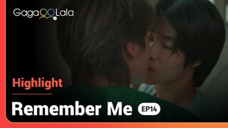 There goes Em and Name's first kiss in the finale of Thai BL "Remember Me"!