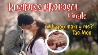 [ENG] Business Proposal Ep 12 |Finale: A Love Story Ends| #businessproposal #ahnhyoseop #kimsejeong