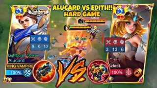 ALUCARD GLOBAL VS EDITH EXP LANE!! BAN HERO INI JIKA KALIAN PAKAI ALUCARD EXP!!