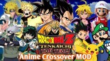 NEW Anime Crossover DBZ TTT MOD With Naruto, Deku, Meliodas And Mario DOWNLOAD
