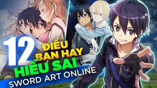 Top 12 Hiểu Nhầm Về SAO: Thực Khư Chap 16.5 ? Kirito Hack Game ? SAO là Isekai ? Tình Đầu Của Kirito