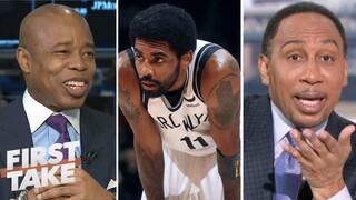 "Damn right! Kyrie is not special person" - Stephen A. on NYC Mayor: Kyrie can't play at home