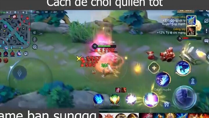 Cách để chơi quilen tốt p4 #gamebansunggg