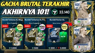 GACHA 33.000 FC POINT AKHIRNYA DAPET OVR 101 TERKUAT! BAWA PULANG PEMAIN BARU EA SPORTS FC MOBILE!