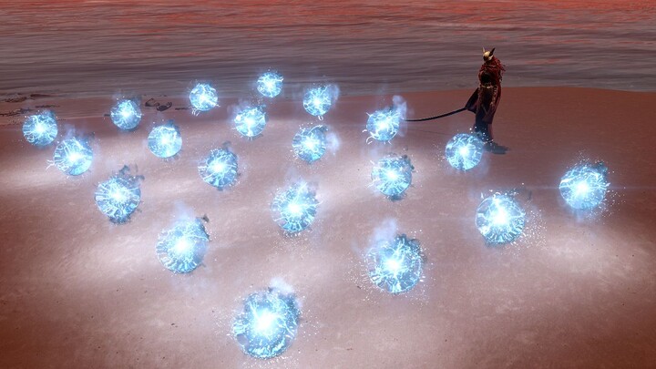 Magic Ring: 20 lightning balls vs all bosses