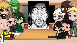 One punch man characters react to their future _ opm Gacha club pt 1 _ Gacha club _ copyright remove