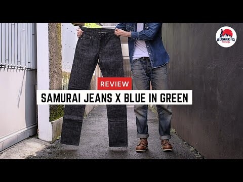 Samurai Jeans Black Hawk S710BKH Raw Denim Unsanforized | Review Denim Japan