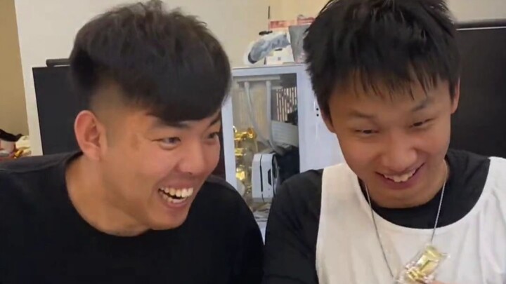 Pranking my roommate with perfume—nonstop laughs the whole time; I’m just here watching you two act!