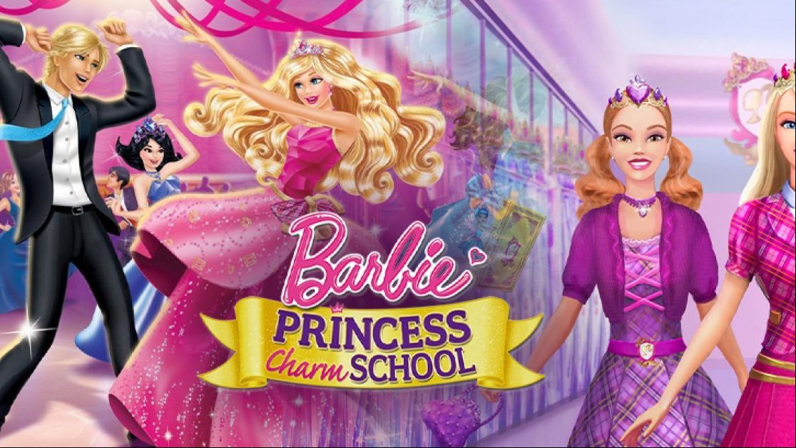 Uventet ideologi Tulipaner Barbie: Princess Charm School - Bilibili