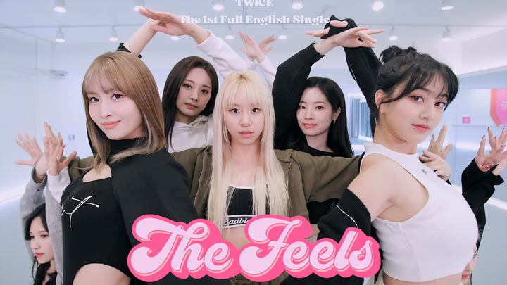 Phòng tập luyện phiên bản quay cận cảnh ca khúc tiếng Anh mới của TWICE "The Feels" + phiên bản vũ đ
