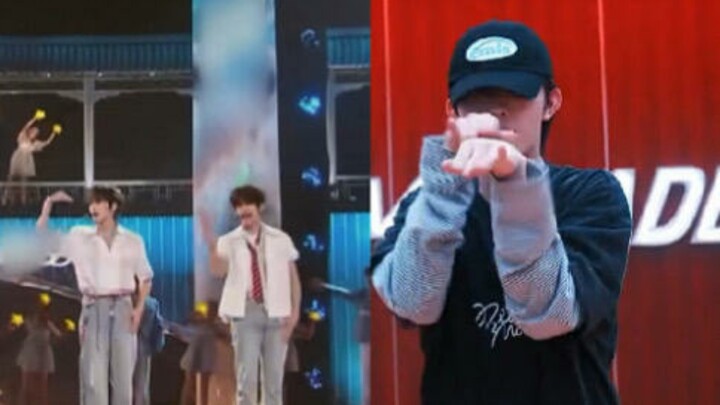 «رقصة الإيماءات غير المتناسقة المذهلة مقابل التوتينغ» #سو شينهاو# تشان سي# فتيان الهبوط# شي داي فنغ 