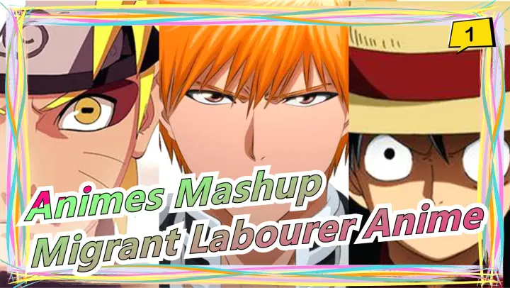 Come And Feel the Charm of Migrant Labourer Anime! | All Iconic | Animes Mashup_1