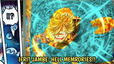 AKHIRNYA TEKNIK BARU SANJI DENGAN API BIRU! IFRIT JAMBE HELL MEMORIES HANCURKAN SERAPHIM! ONE PIECE