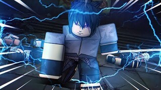 Sasuke Uchiha defend base from attacking ninjas (Ninja Tycoon Roblox)