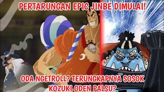 ONE PIECE 1008 - Terungkapnya Sosok KOZUKI ODEN Palsu? Dan Pertarungan Epic JINBE! (Prediksi)