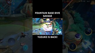 Yuzuke Smooth Fountain Base Dive Savage | Alucard Crazy Lifesteal & Damage Moments! 😱🔥