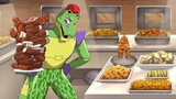 【Animasi FNAF】Cara makan yang benar di prasmanan