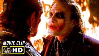 THE DARK KNIGHT Clip - "Cash on Fire" (2008) Heath Ledger