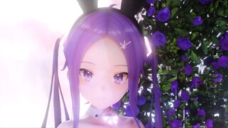 [MMD] LO-chan mengenakan gadis kelinci tapi [Rok Mini]!