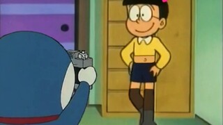 Nobita: Sebenarnya aku cukup pandai dalam hal pakaian wanita, kan?